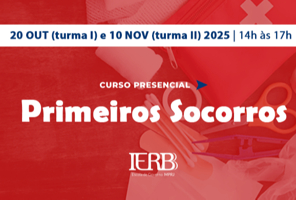 IERBB/MPRJ realiza primeira turma do curso de Primeiros Socorros voltado a membros e servidores