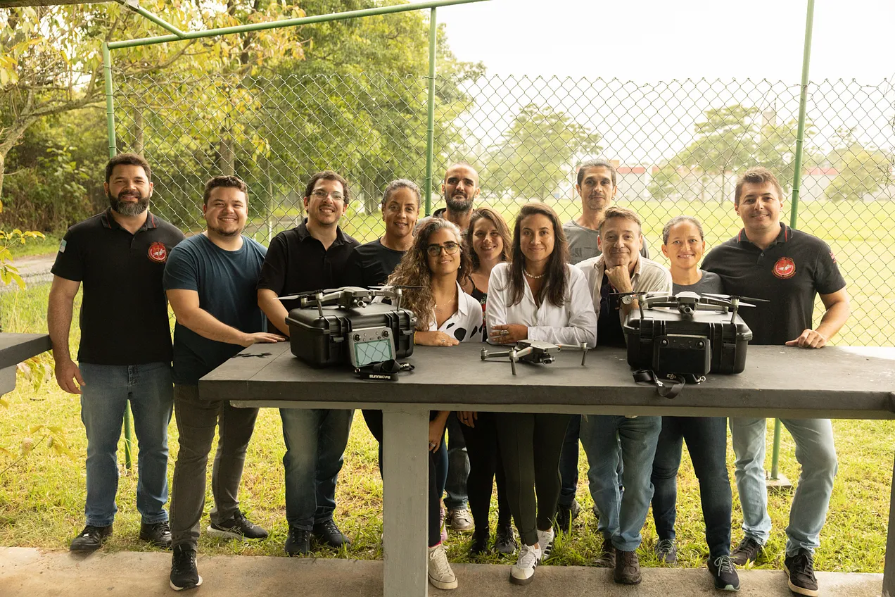 IERBB/MPRJ capacita agentes do GATE para uso de aeronaves não tripuladas