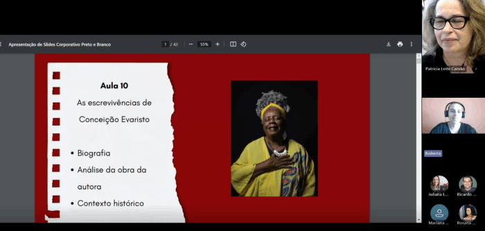 IERBB/MPRJ encerra oficina sobre mulheres negras na literatura