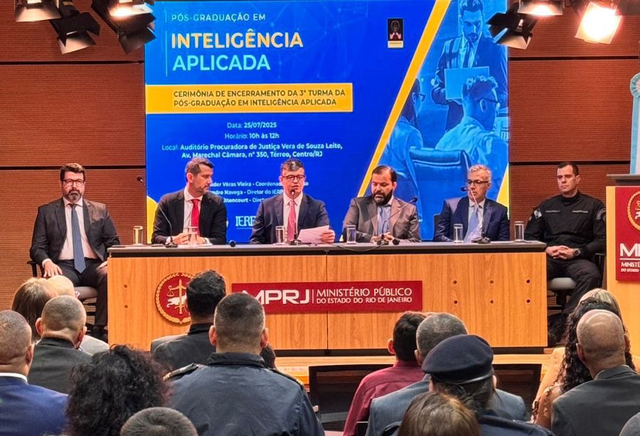 IERBB/MPRJ realiza cerimônia de encerramento do curso de pós-graduação em Inteligência Aplicada